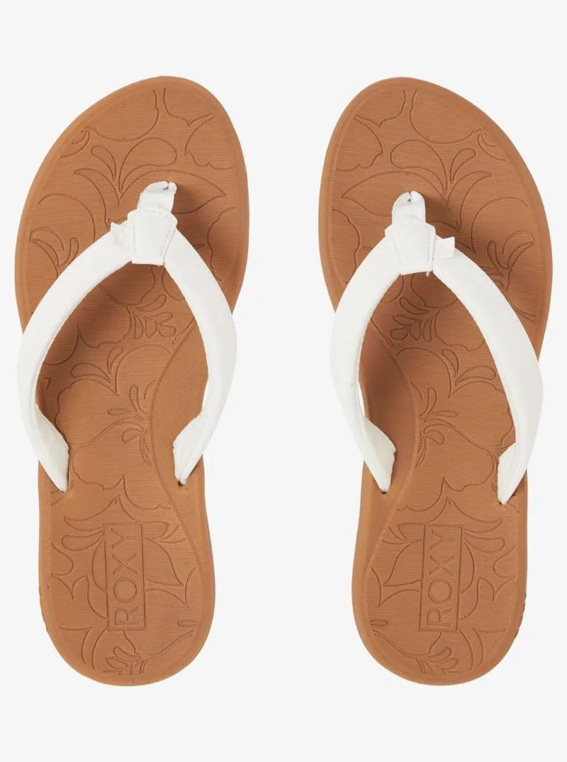 'Roxy' Women's Vickie Sandal - White