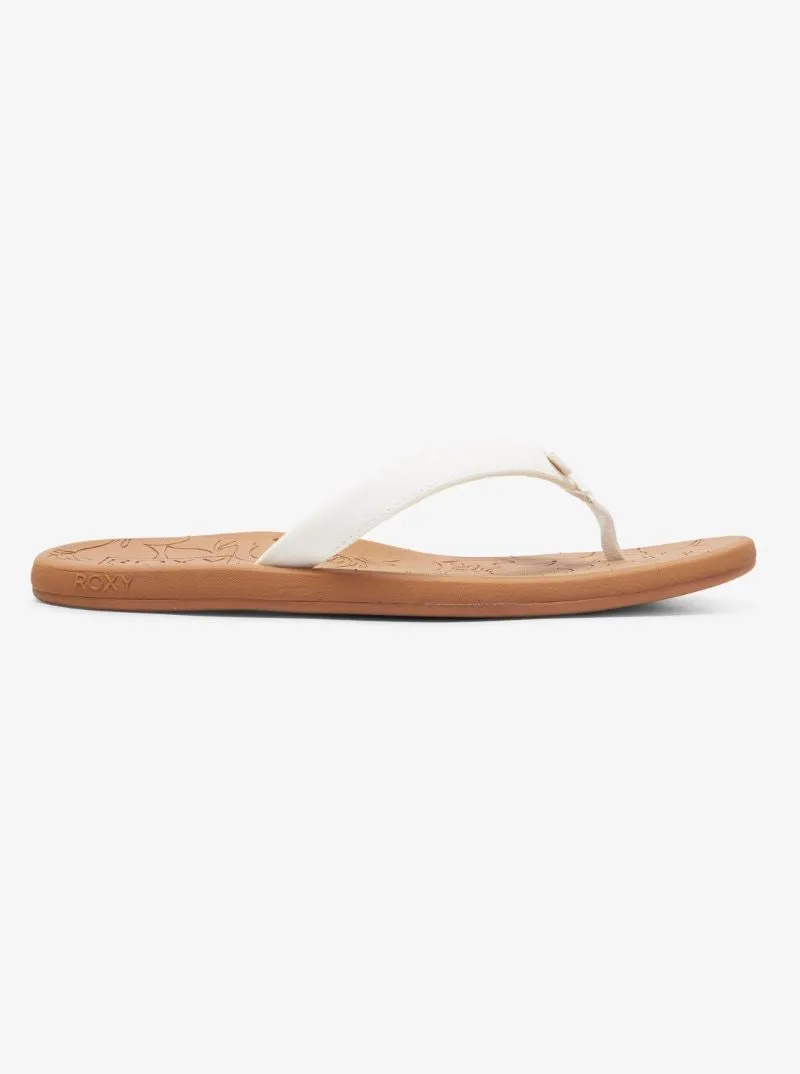'Roxy' Women's Vickie Sandal - White