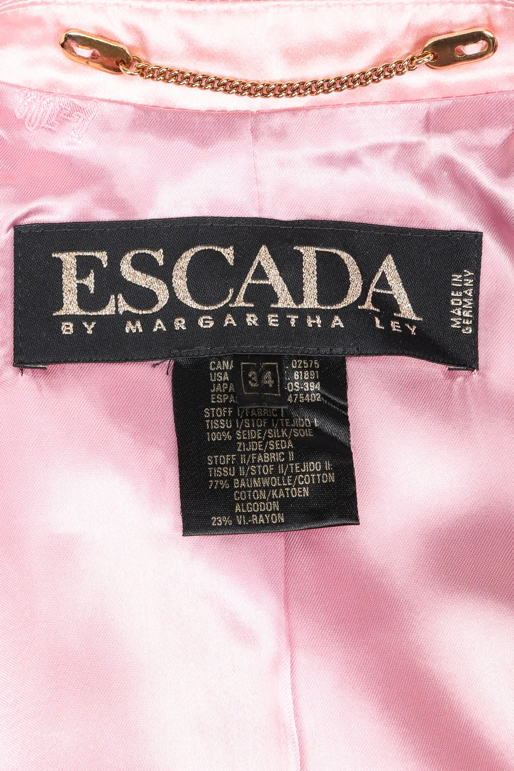 Satin Contrast Tuxedo Jacket