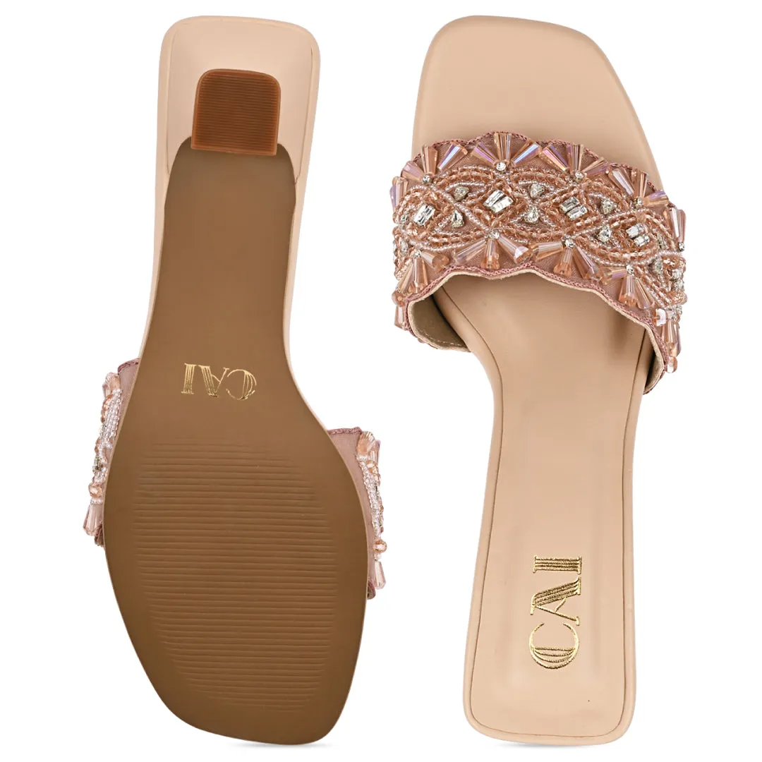 Serenade Peach Heels