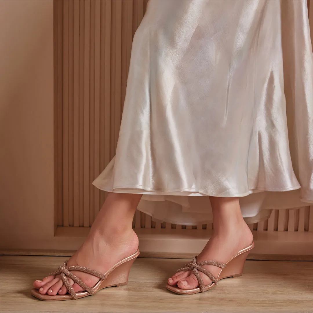 Shimmer Entagled Wedge