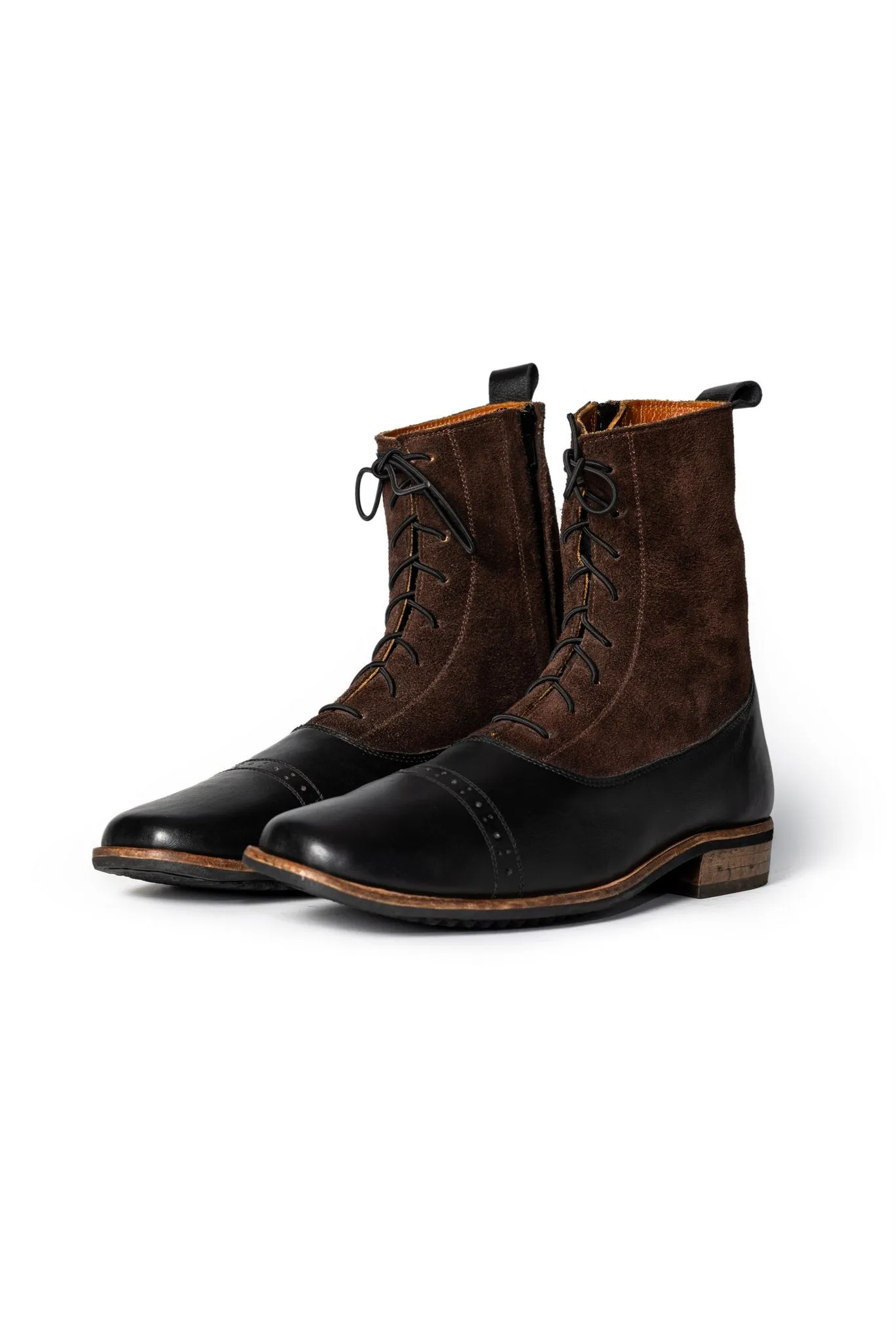 Sir Combat  Leather Boots