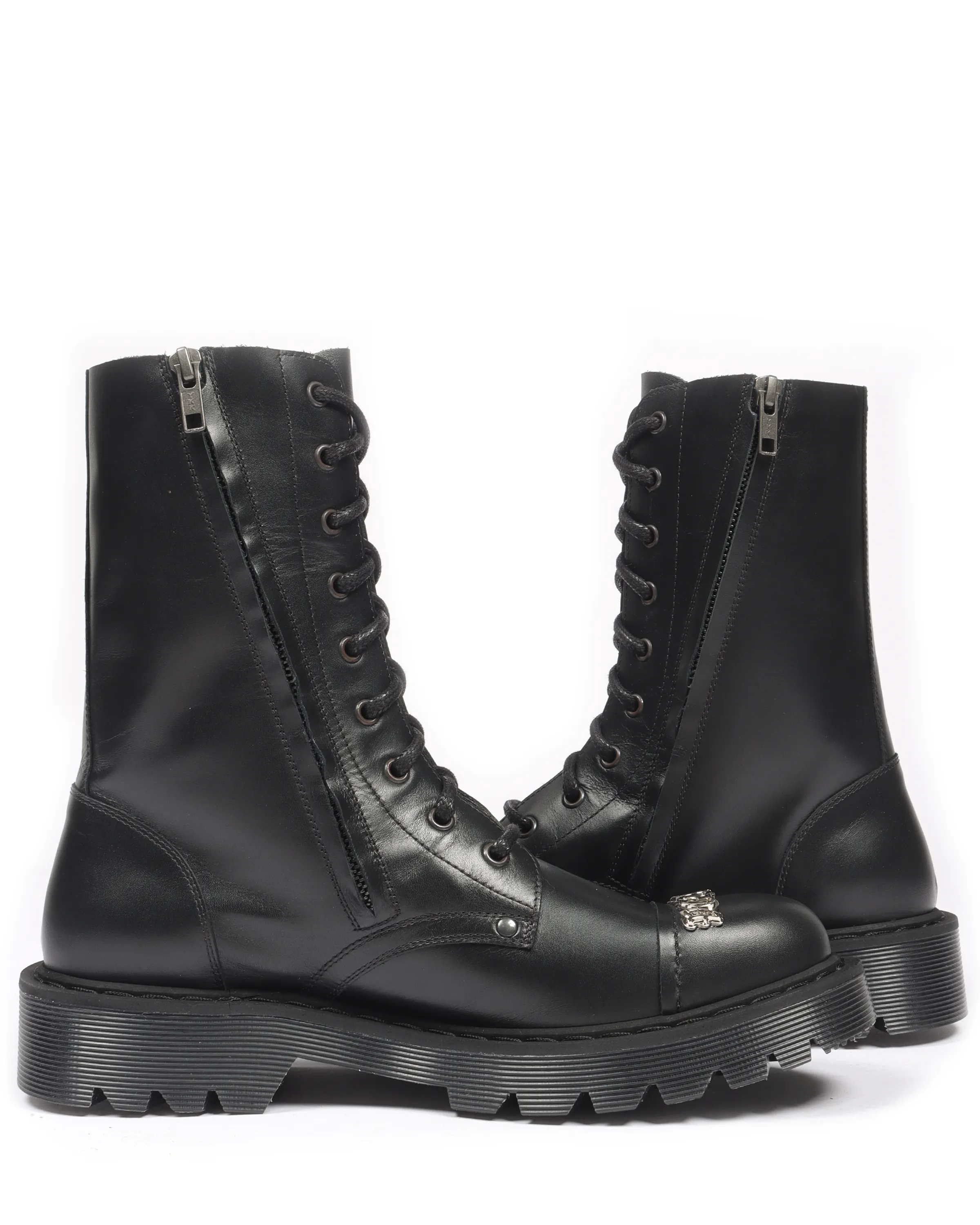 SS20 Gothic Logo Combat Boots