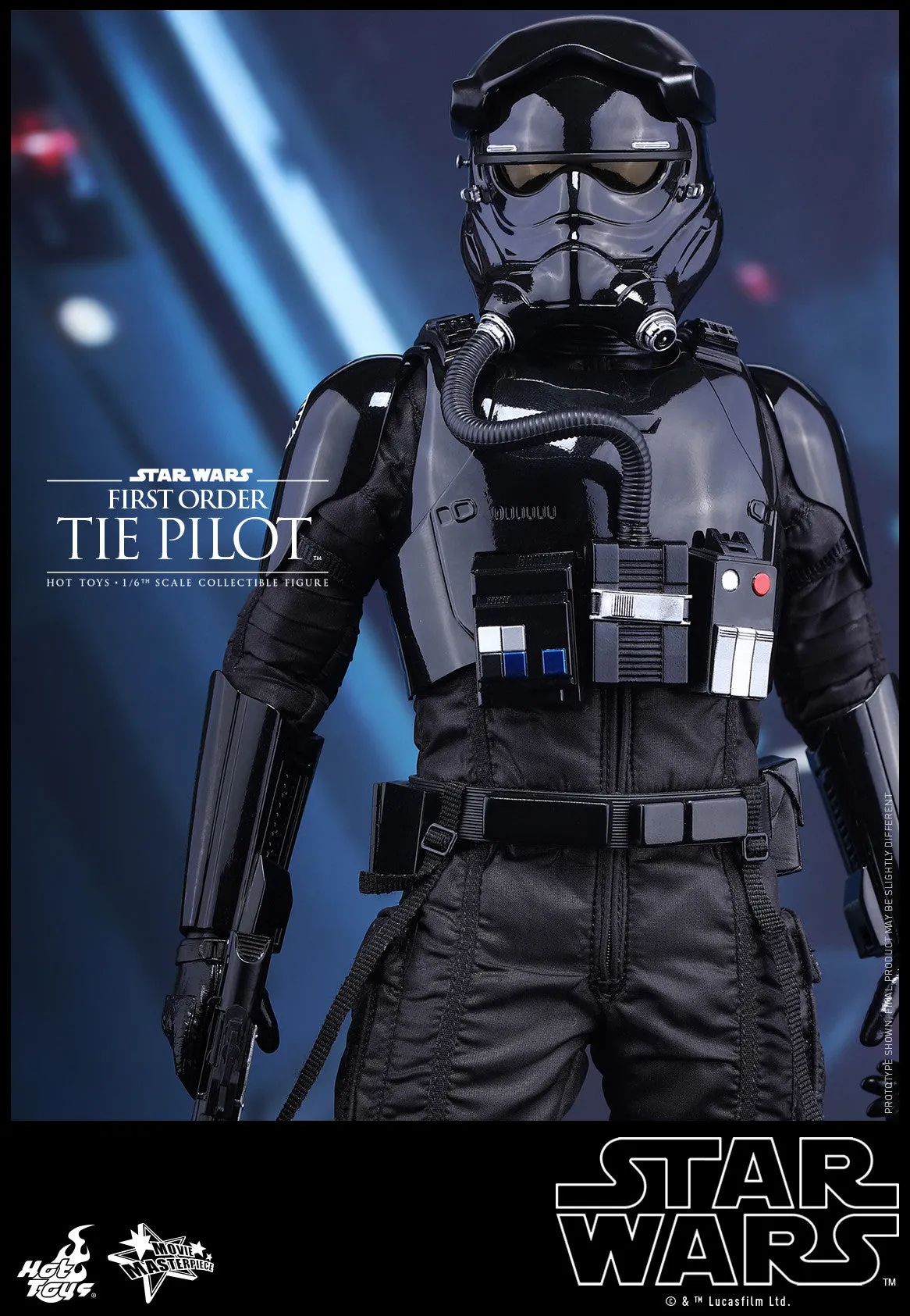 STAR WARS: First Order Tie Pilot 1:6 Scale Movie Masterpiece Figure