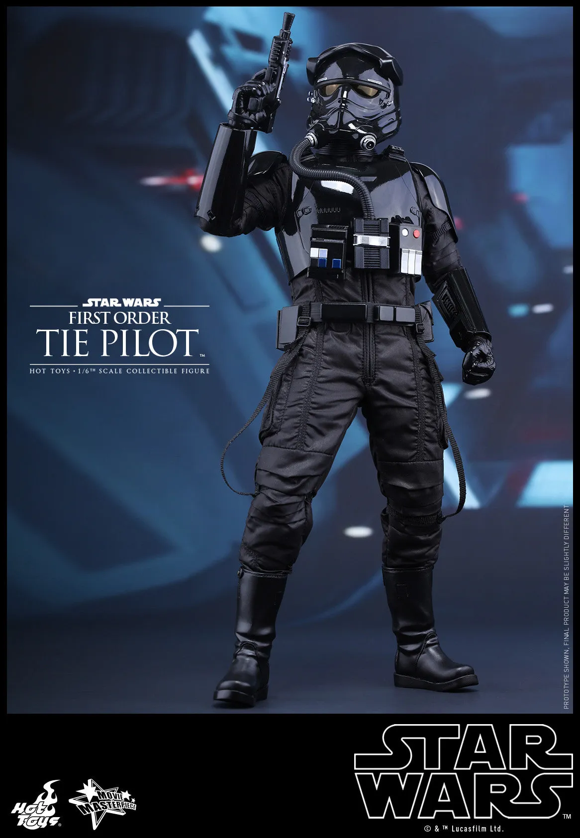 STAR WARS: First Order Tie Pilot 1:6 Scale Movie Masterpiece Figure