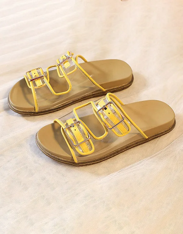 Summer Fashion Transparent Sandals
