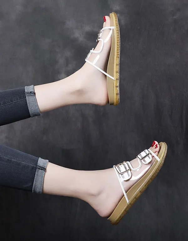 Summer Fashion Transparent Sandals
