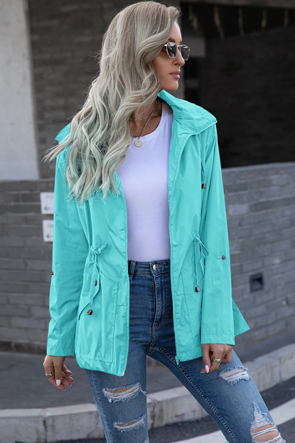 Waterproof Hooded Outdoor Hiking Jacket