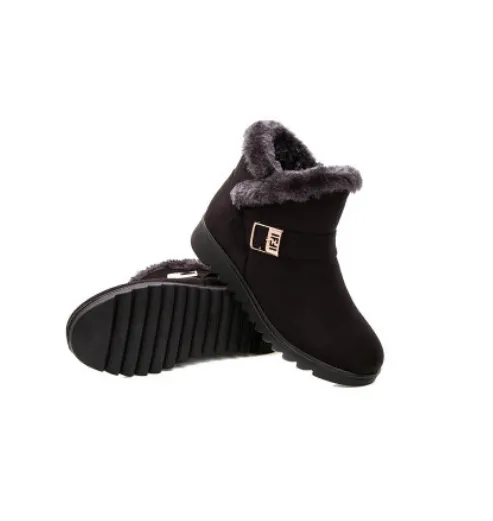 Winter women's warm cotton boots