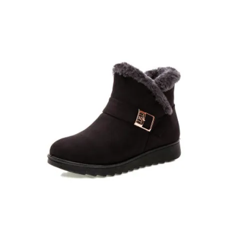 Winter women's warm cotton boots